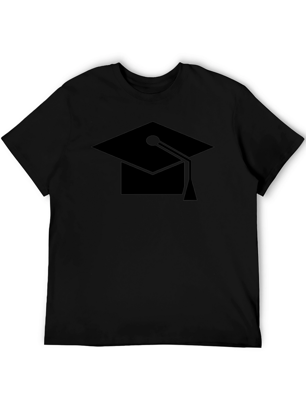 Graduation Cap Black T-Shirt
