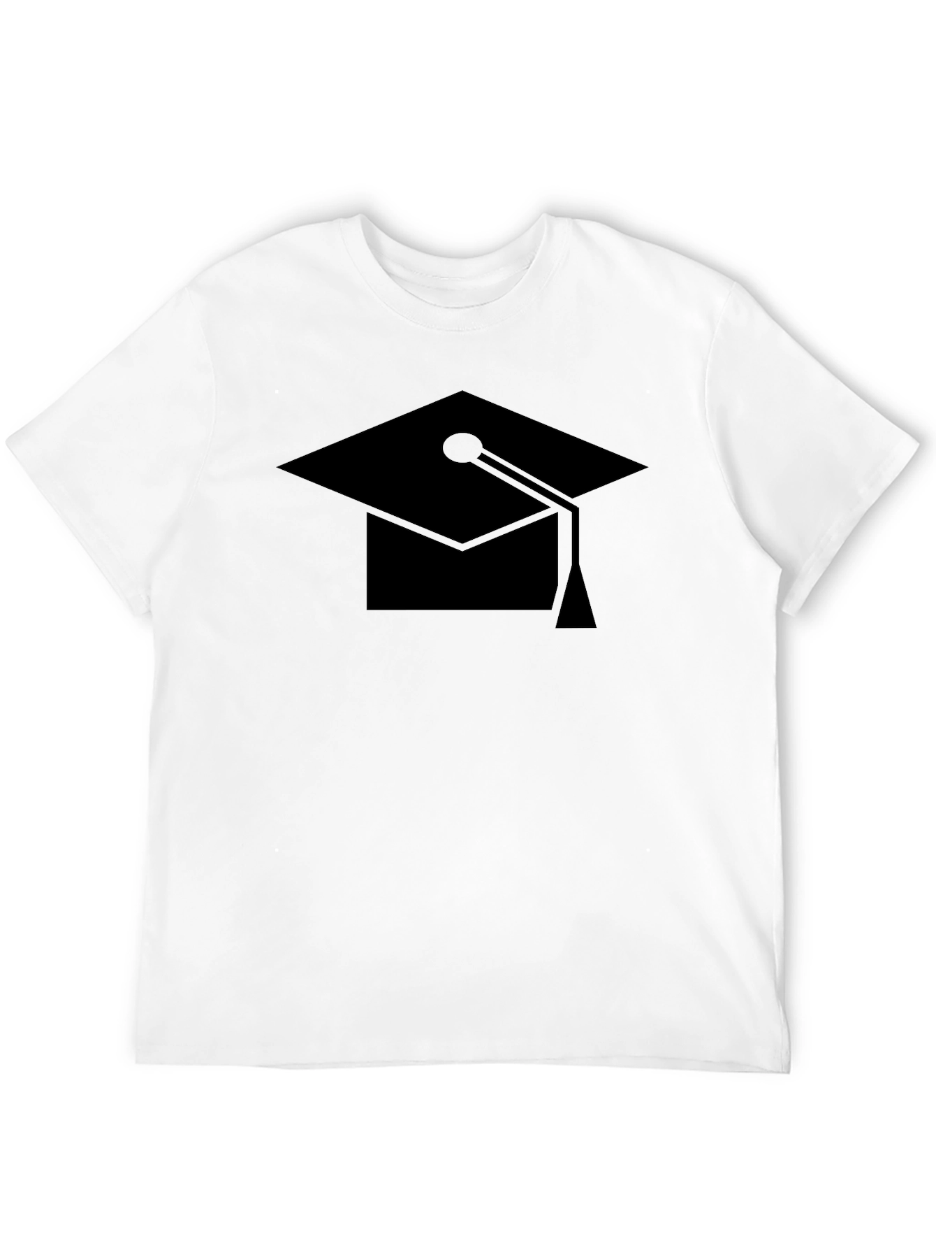 Graduation Cap Black T-Shirt