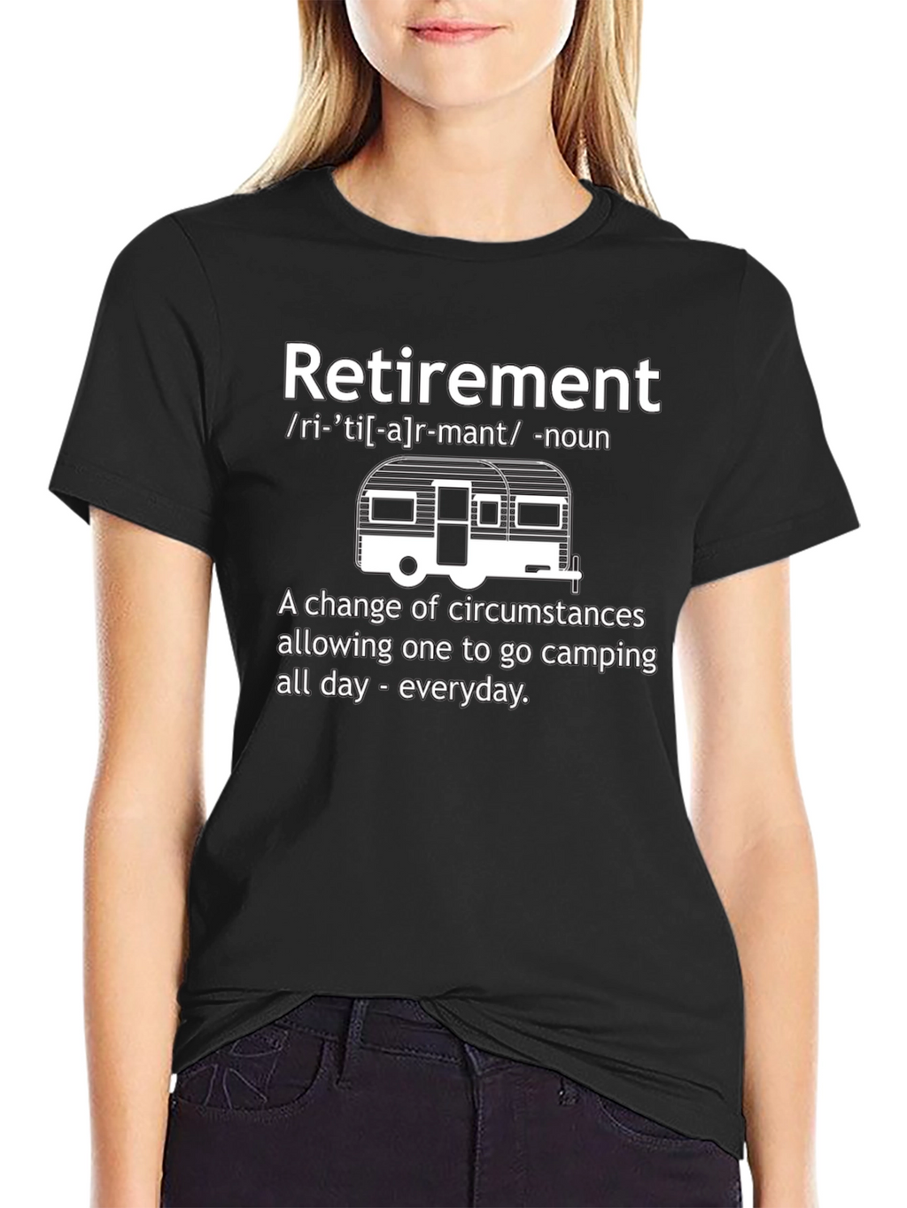 Retirement Camping T-Shirt