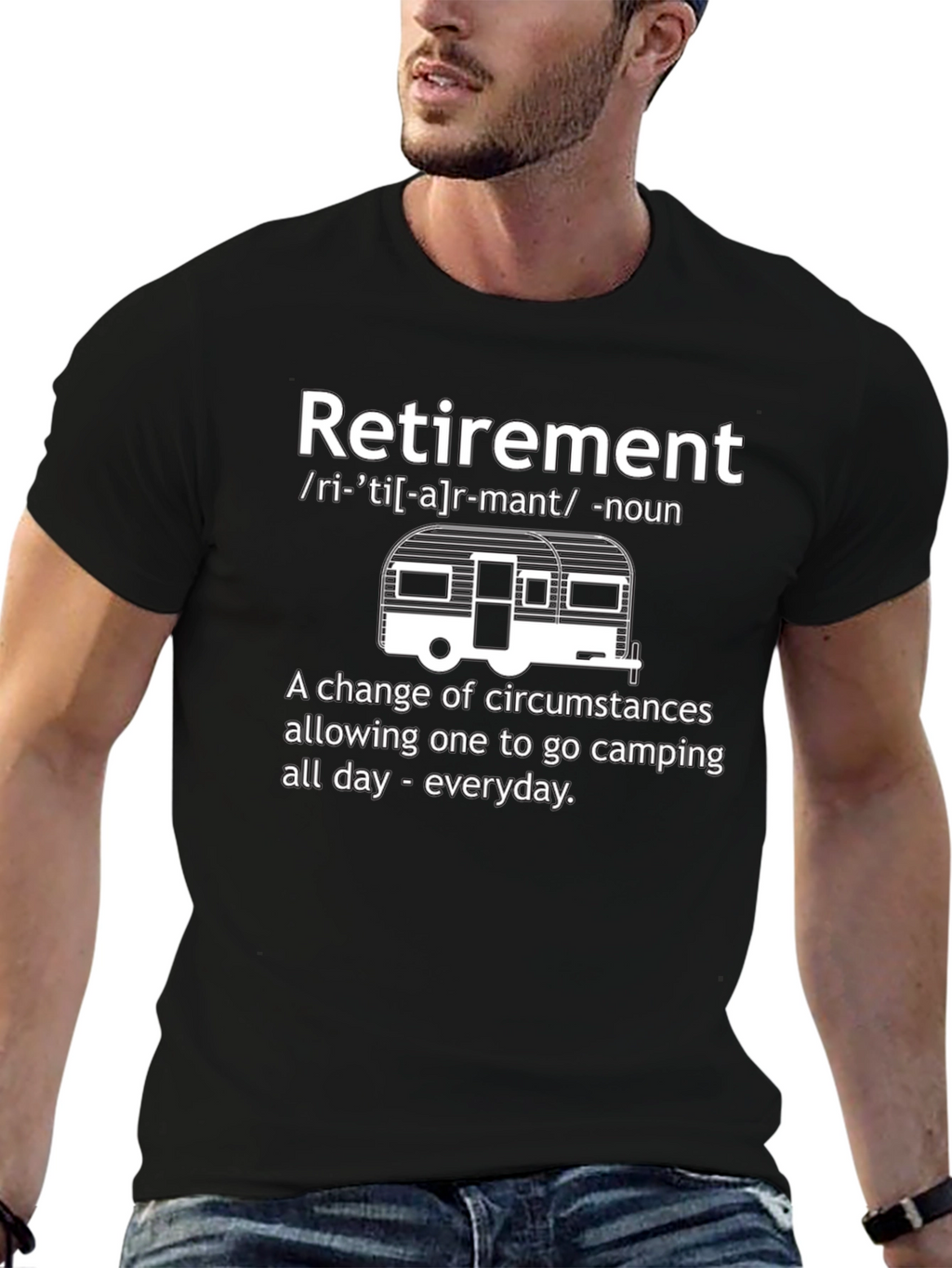 Retirement Camping T-Shirt