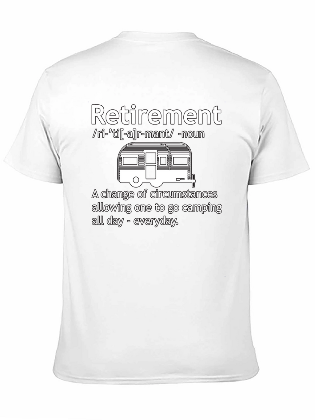 Retirement Camping T-Shirt
