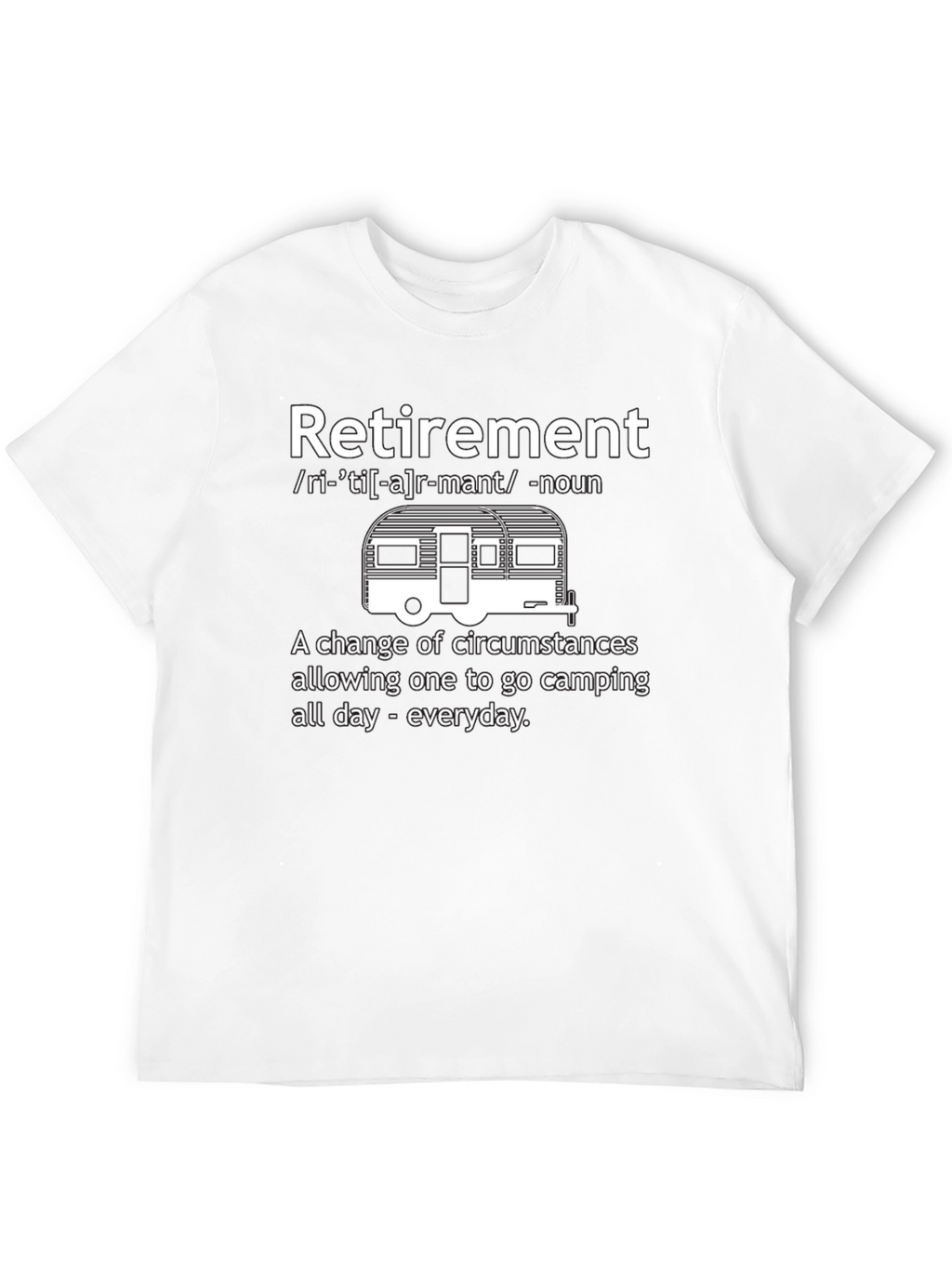 Retirement Camping T-Shirt