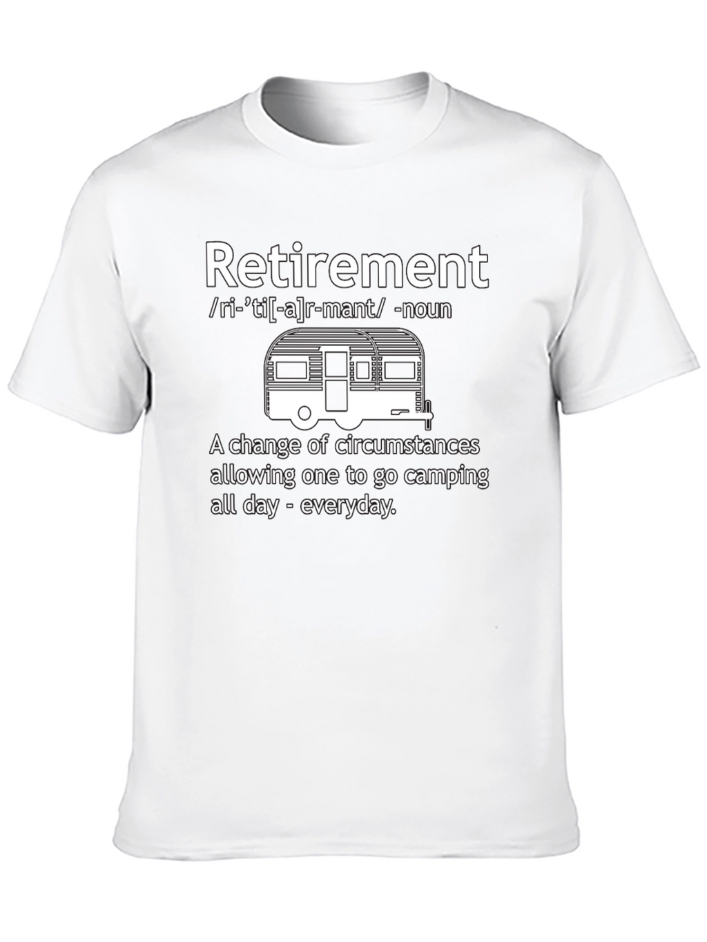 Retirement Camping T-Shirt