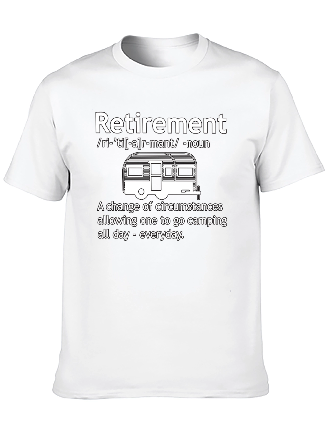 Retirement Camping T-Shirt