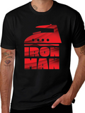 Iron Man Graphic Print T-Shirt