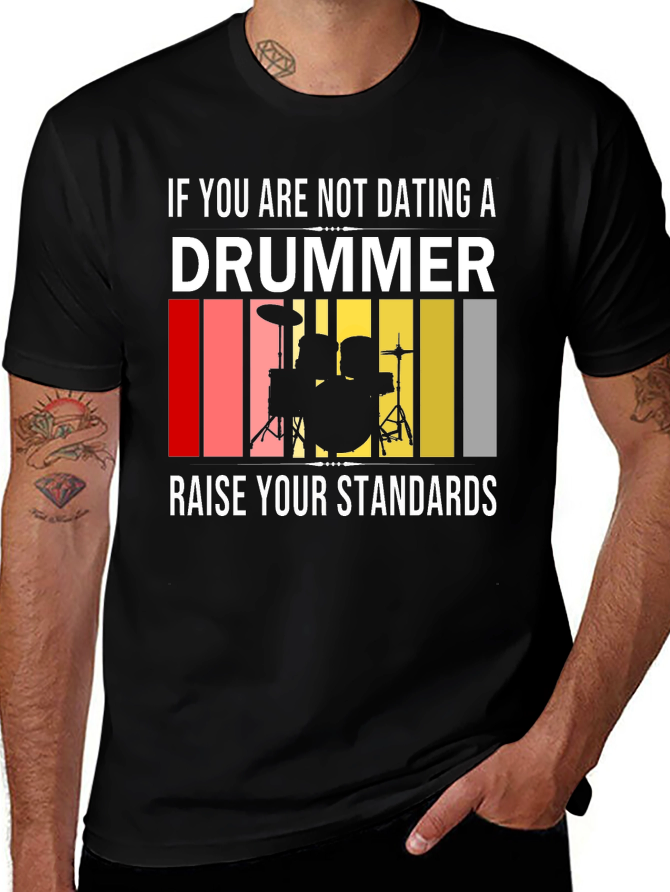 Drummer Standards Graphic T-Shirt