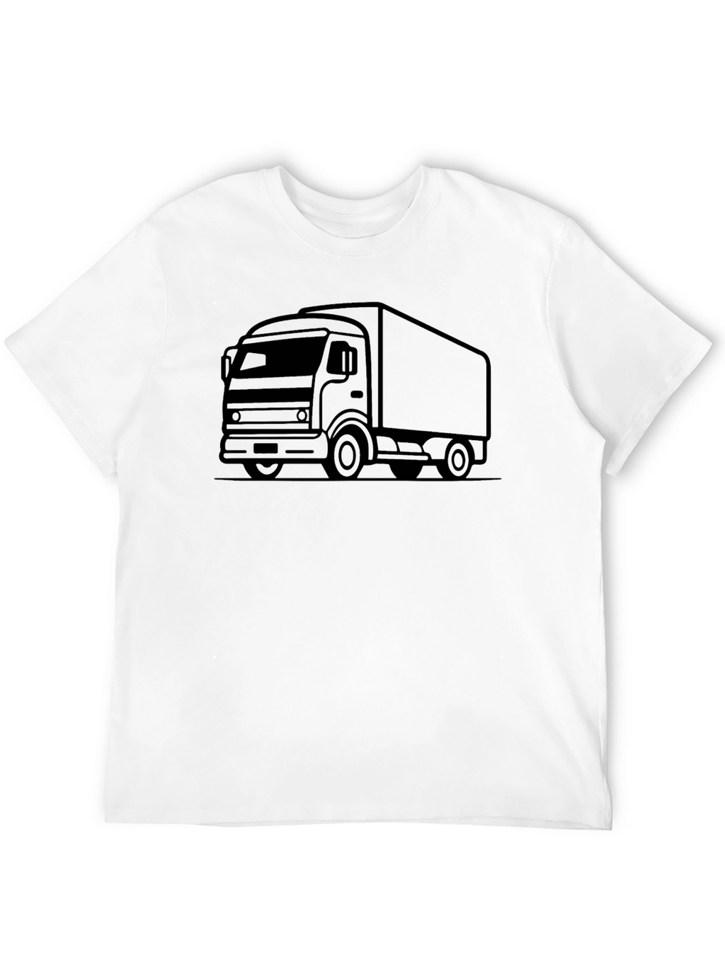 Truck Graphic T-Shirt - Mens Black Tee