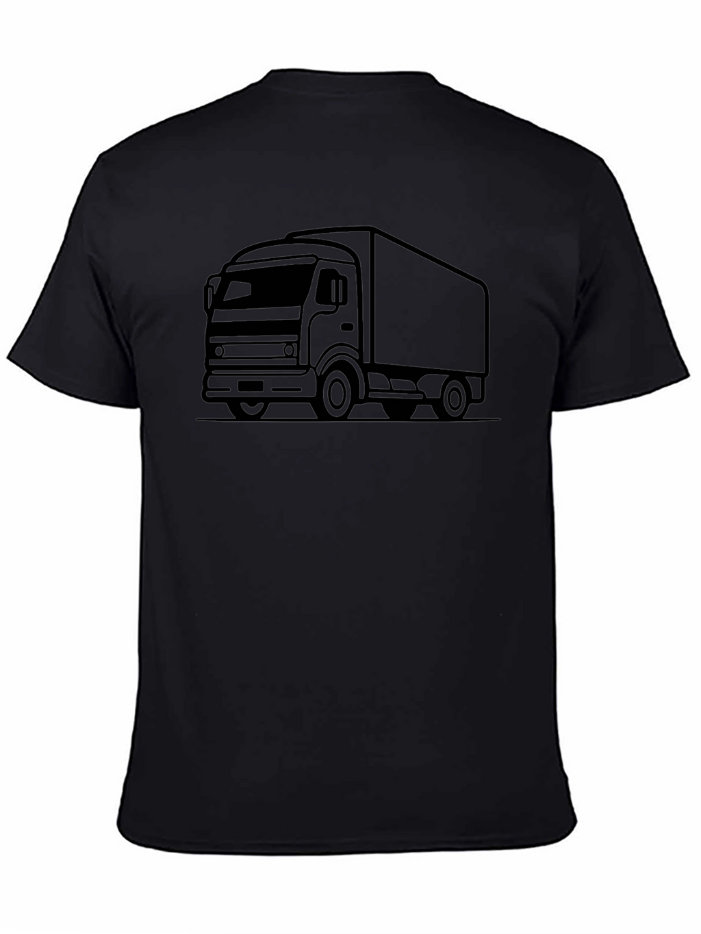 Truck Graphic T-Shirt - Mens Black Tee