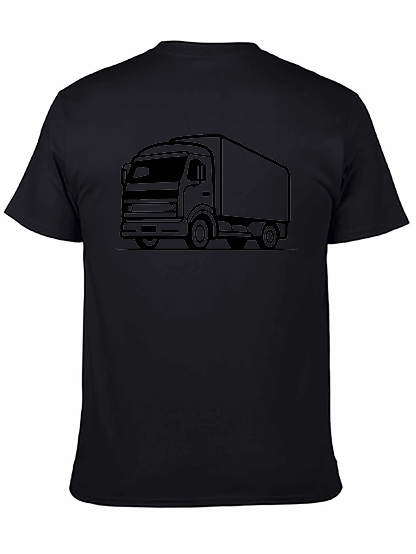 Truck Graphic T-Shirt - Mens Black Tee