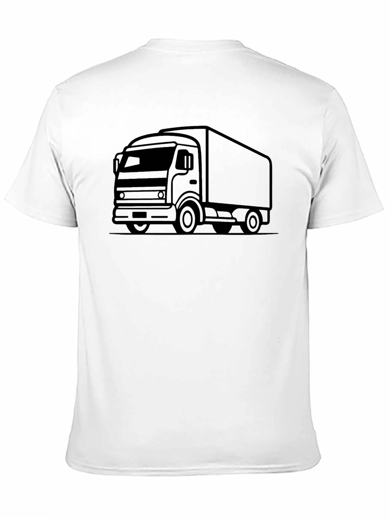 Truck Graphic T-Shirt - Mens Black Tee