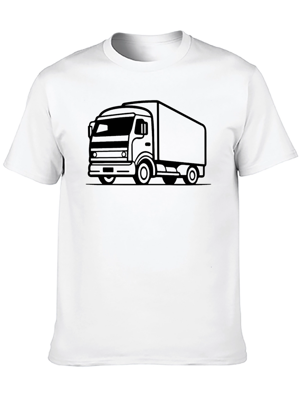 Truck Graphic T-Shirt - Mens Black Tee