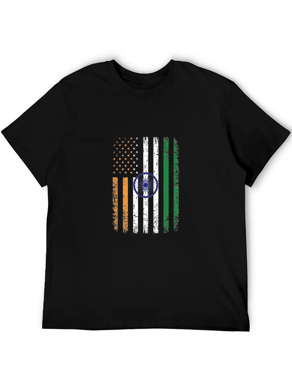 USA India Flag T-Shirt