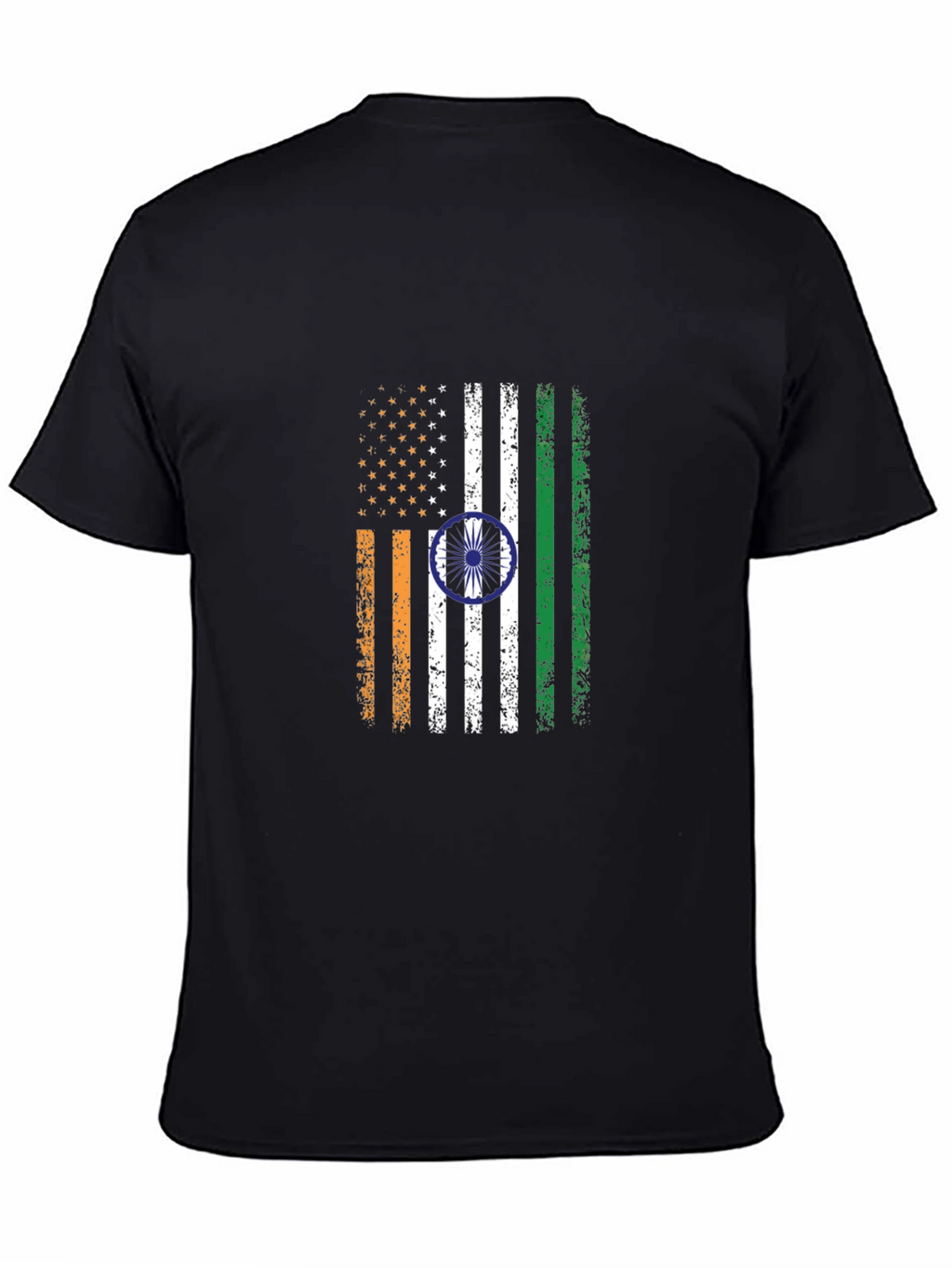 USA India Flag T-Shirt