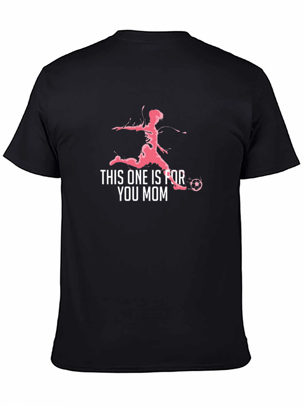 Soccer Mom Graphic Tee - Black T-Shirt