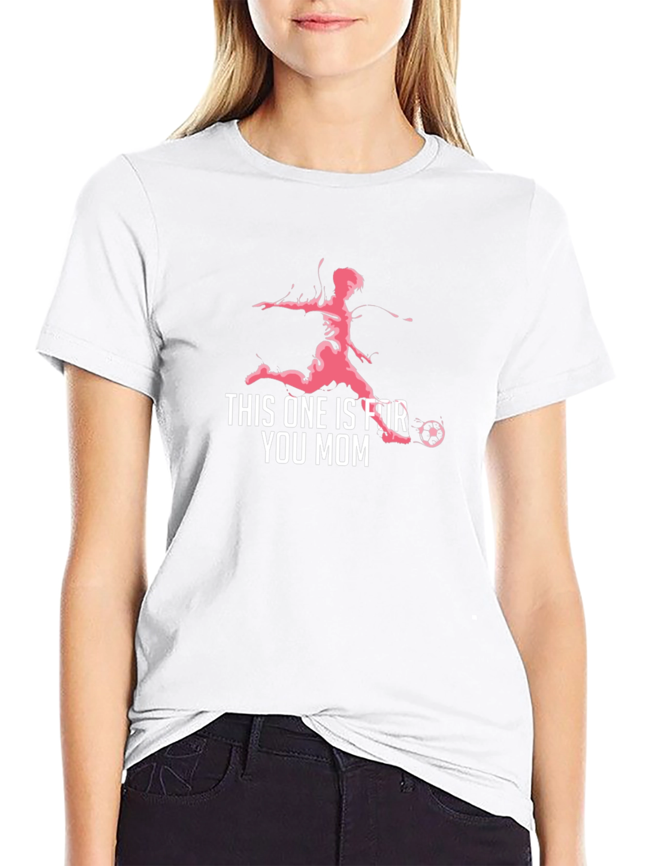 Soccer Mom Graphic Tee - Black T-Shirt