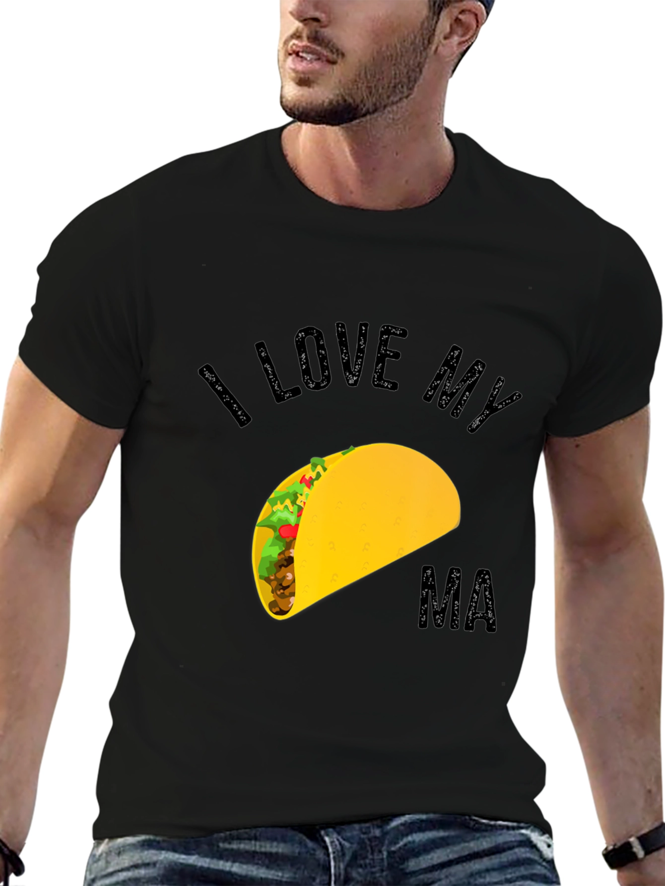 I Love My Ma Taco Graphic Tee