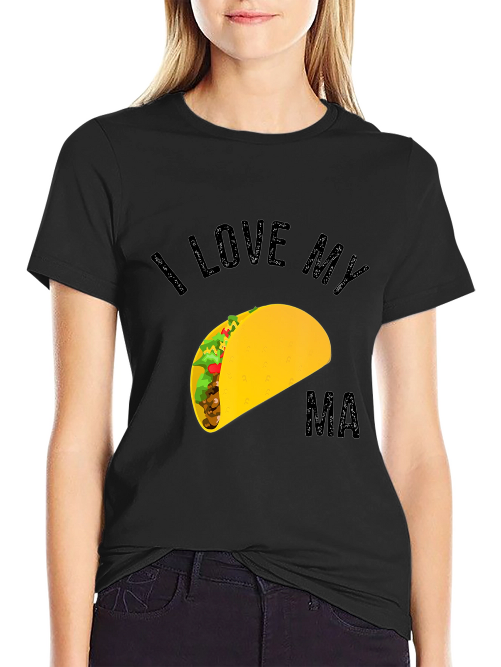 I Love My Ma Taco Graphic Tee