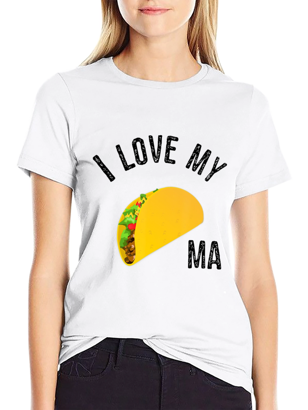 I Love My Ma Taco Graphic Tee