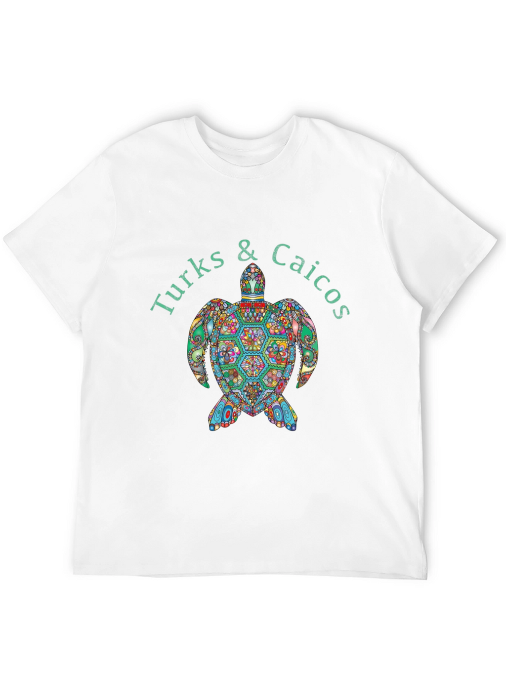 Turks & Caicos Turtle Graphic T-Shirt