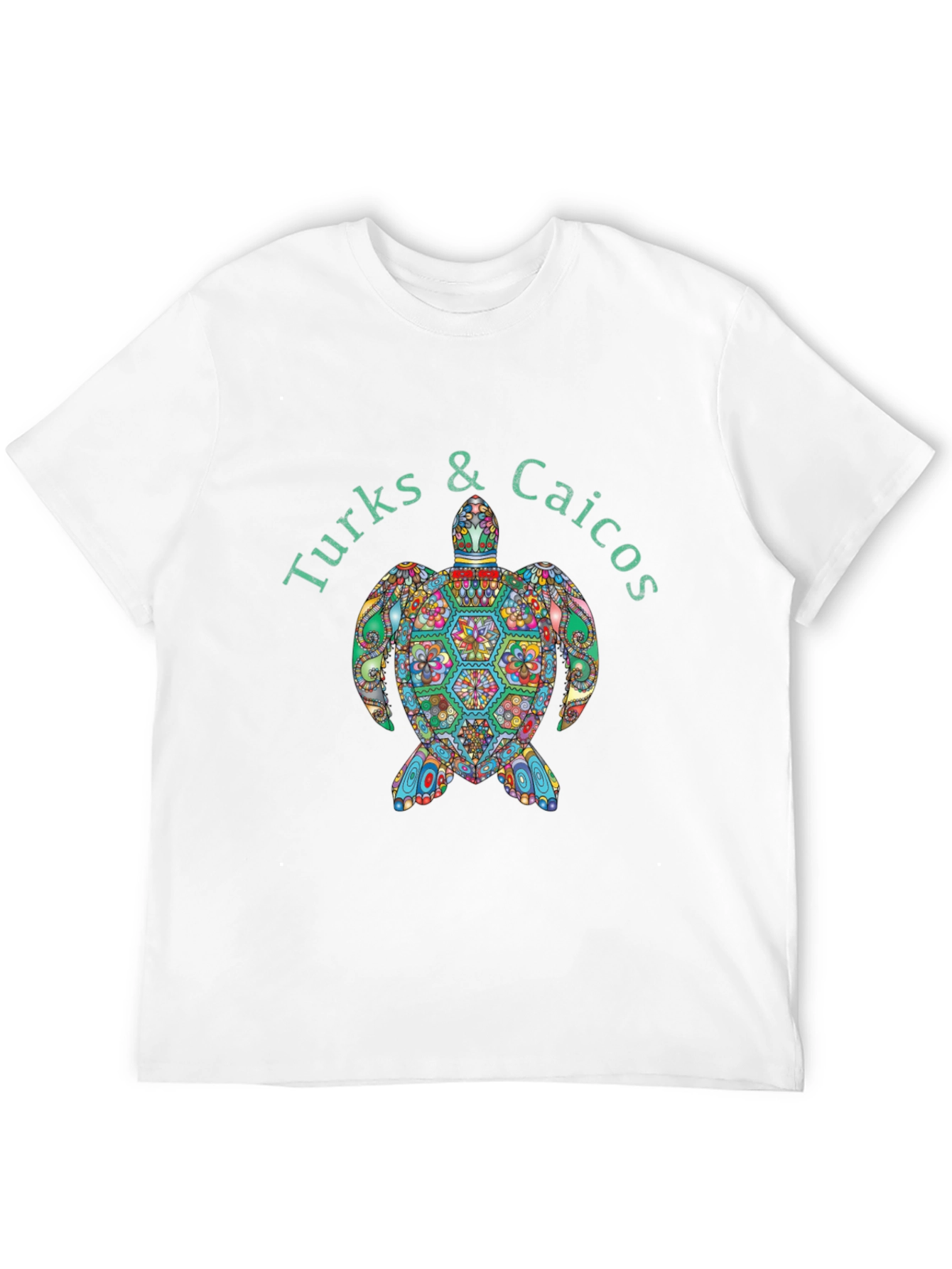 Turks & Caicos Turtle Graphic T-Shirt