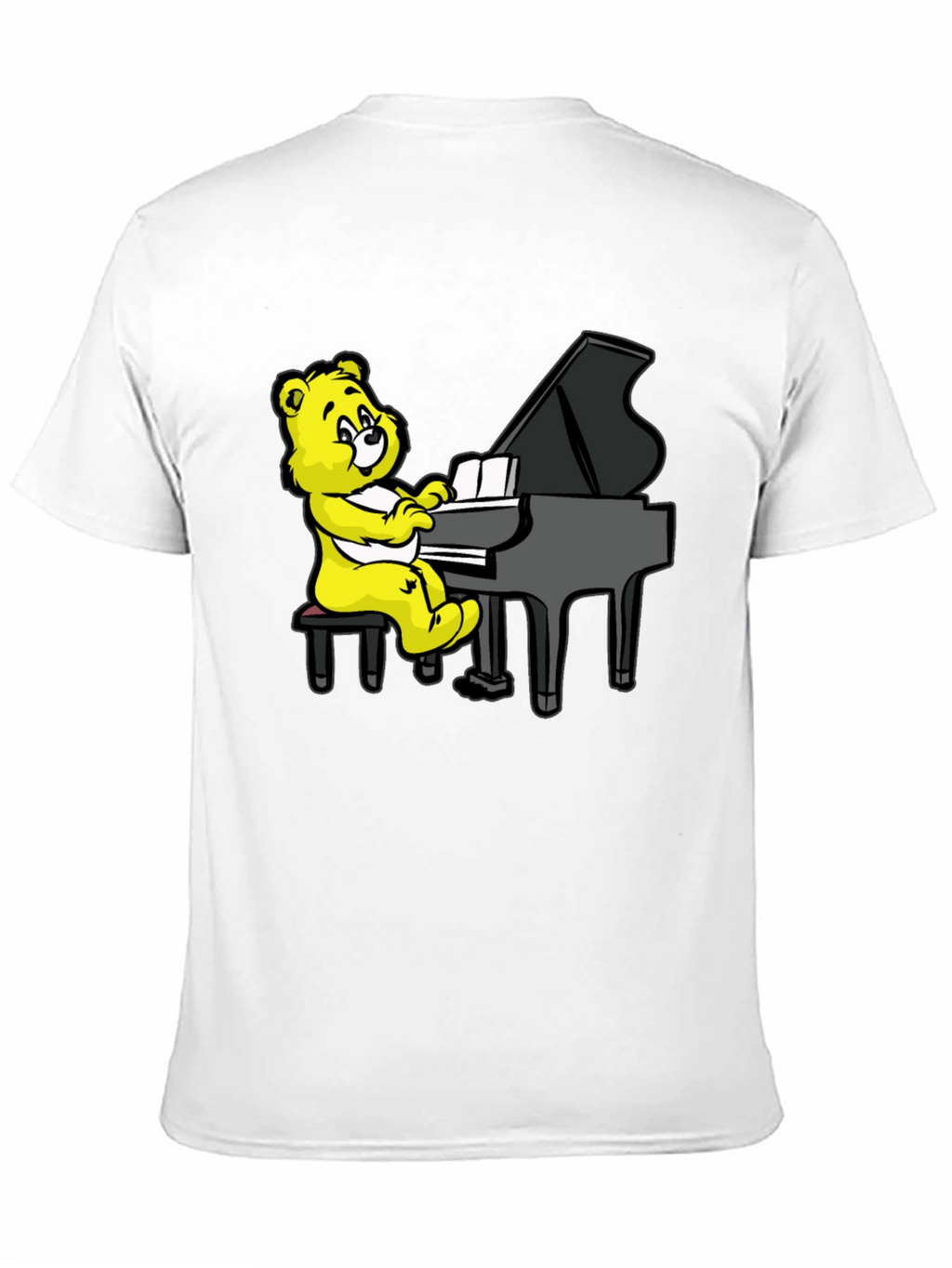 Musical Bear Black T-Shirt