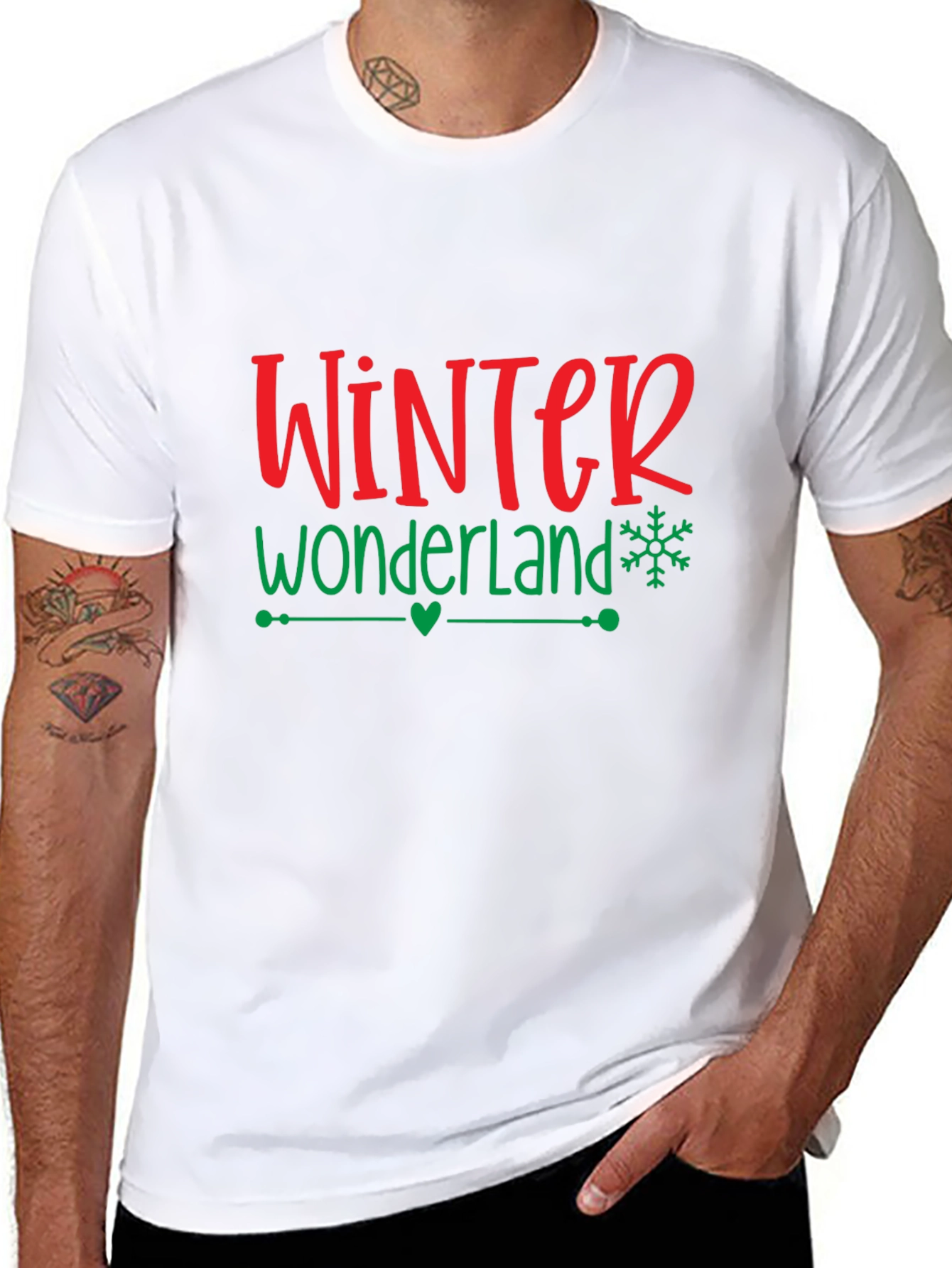 Winter Wonderland Graphic Tee - Festive Holiday Apparel