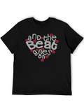 And The Beat Goes On Black T-Shirt
