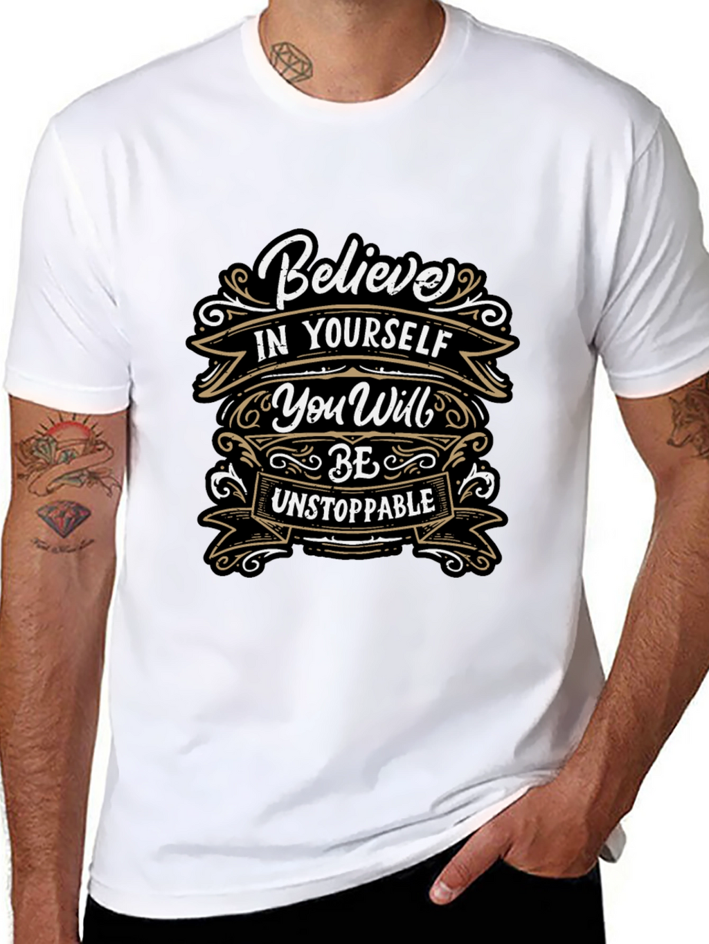 Believe In Yourself T-Shirt - Motivational Tee