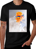 Durga Puja T-Shirt: Black Graphic Tee