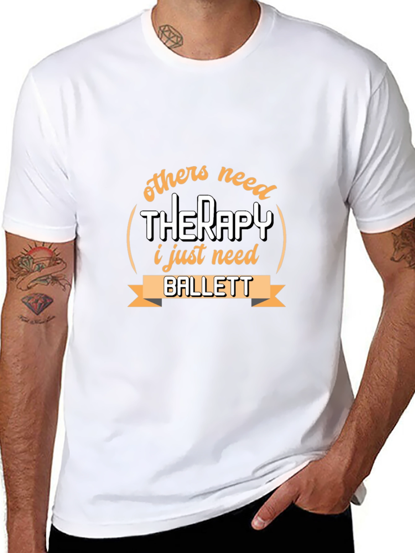 Ballet Therapy T-Shirt - Dancers Humor Tee