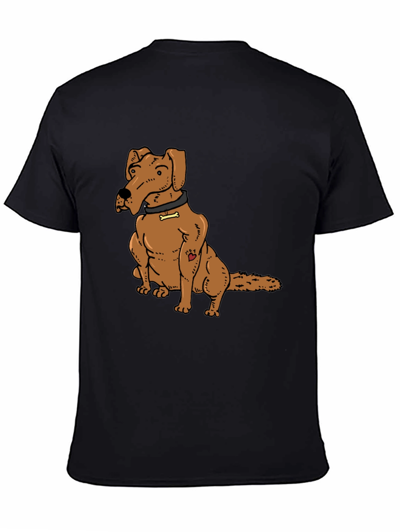 Dog Lover Tee - Cartoon Dog Graphic T-Shirt