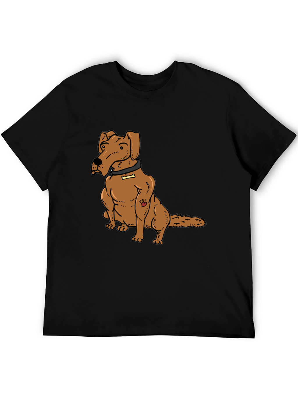 Dog Lover Tee - Cartoon Dog Graphic T-Shirt