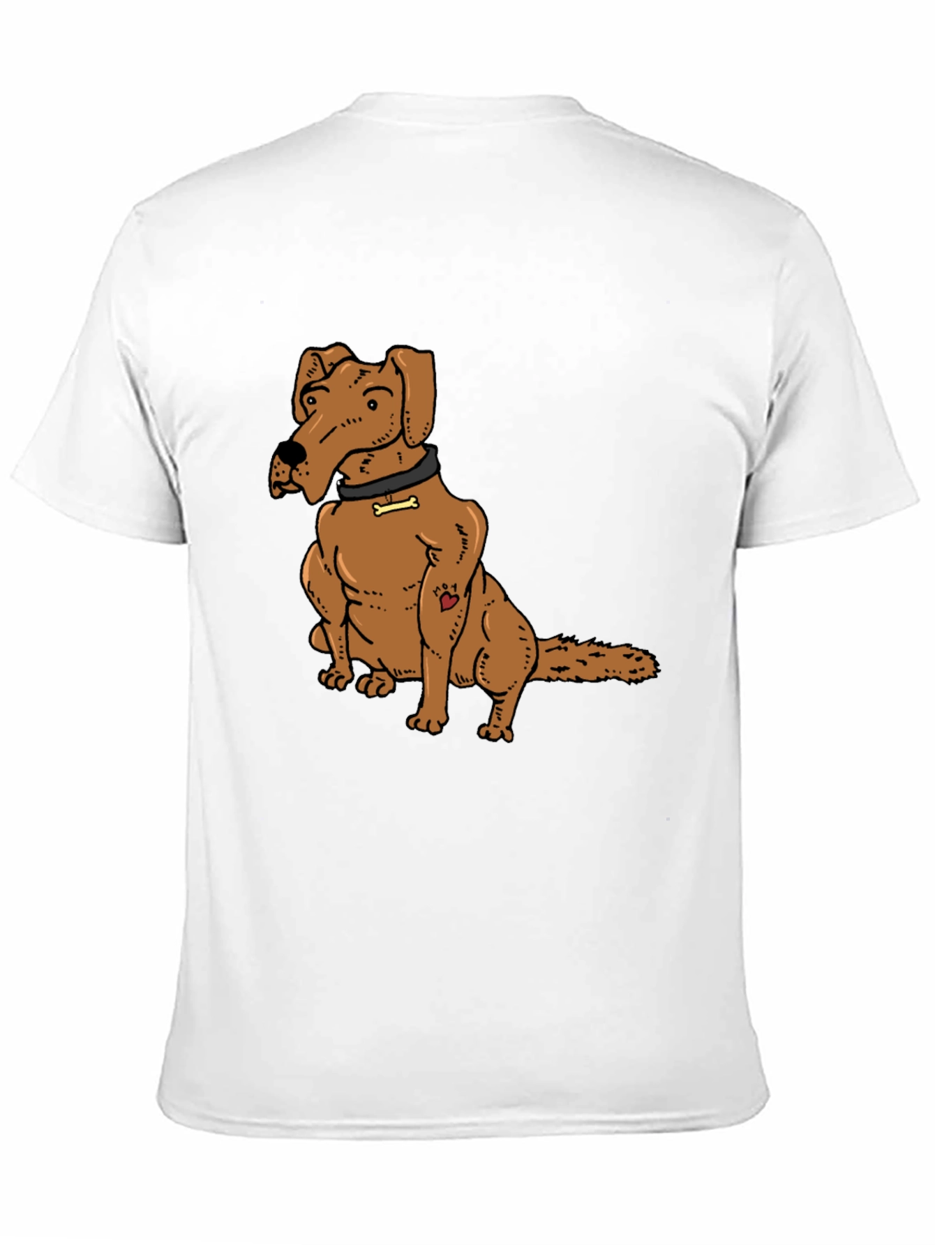 Dog Lover Tee - Cartoon Dog Graphic T-Shirt