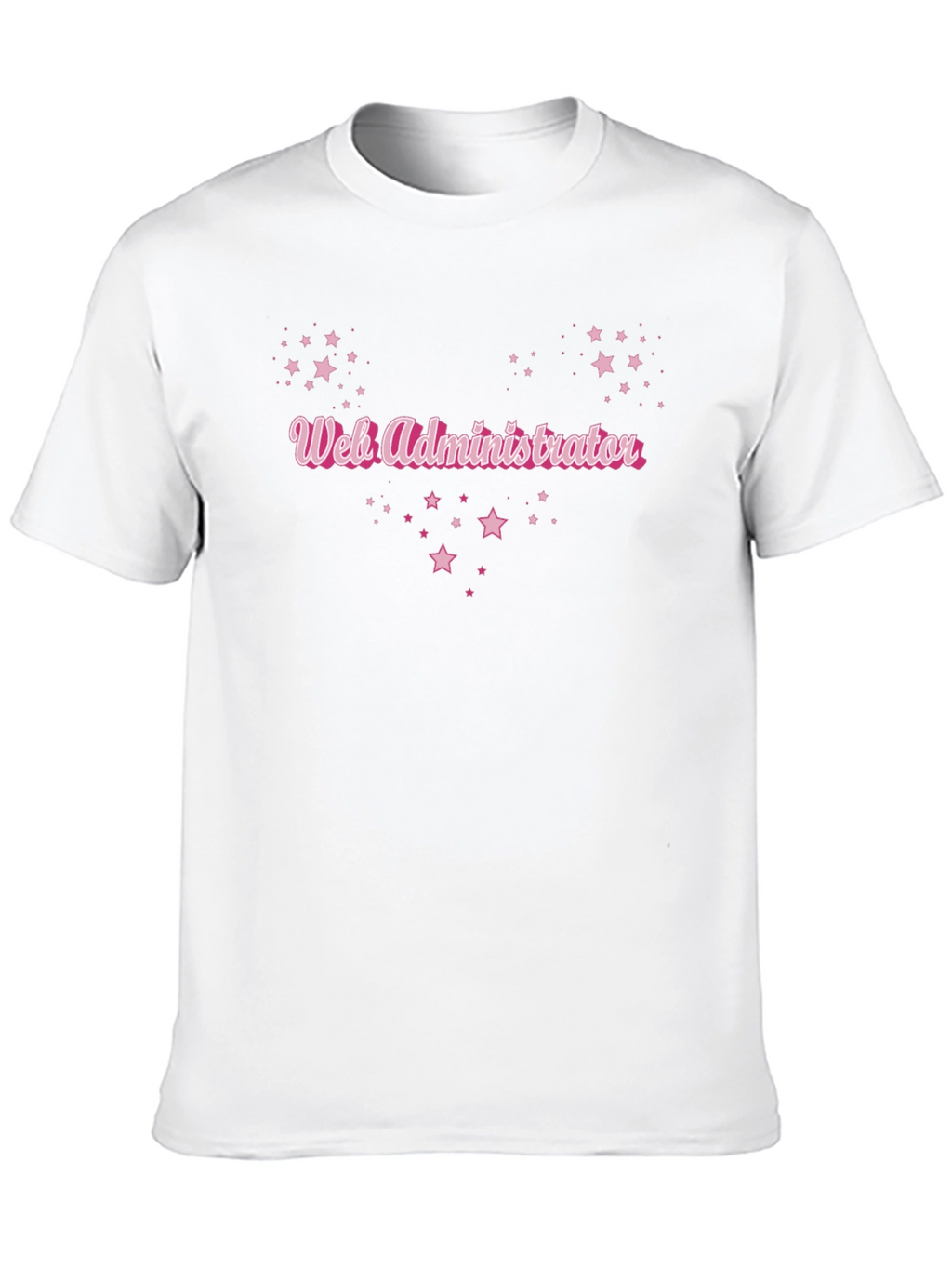 Web Administrator Starry Black T-Shirt