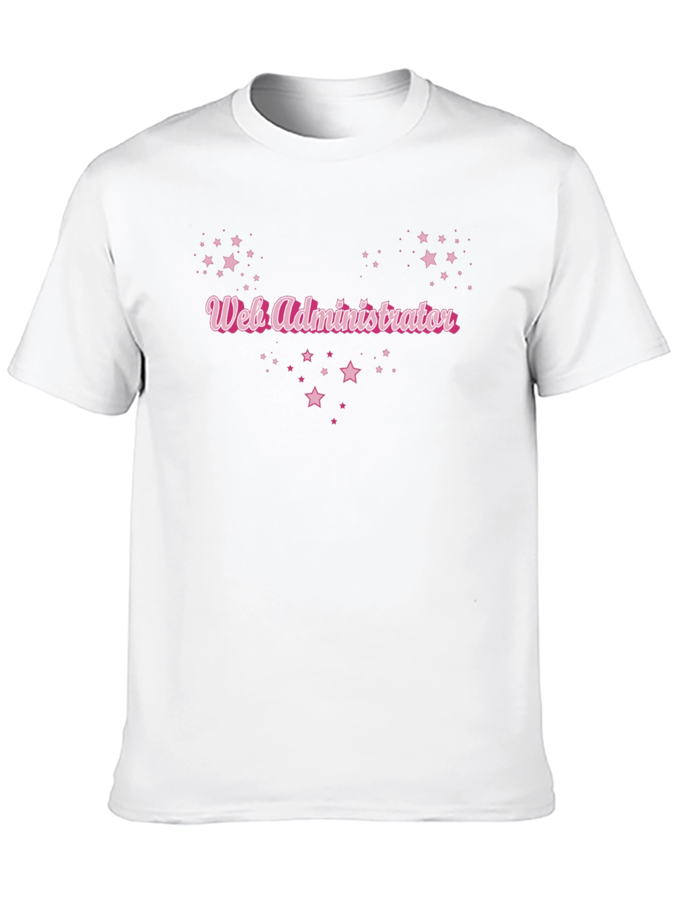 Web Administrator Starry Black T-Shirt