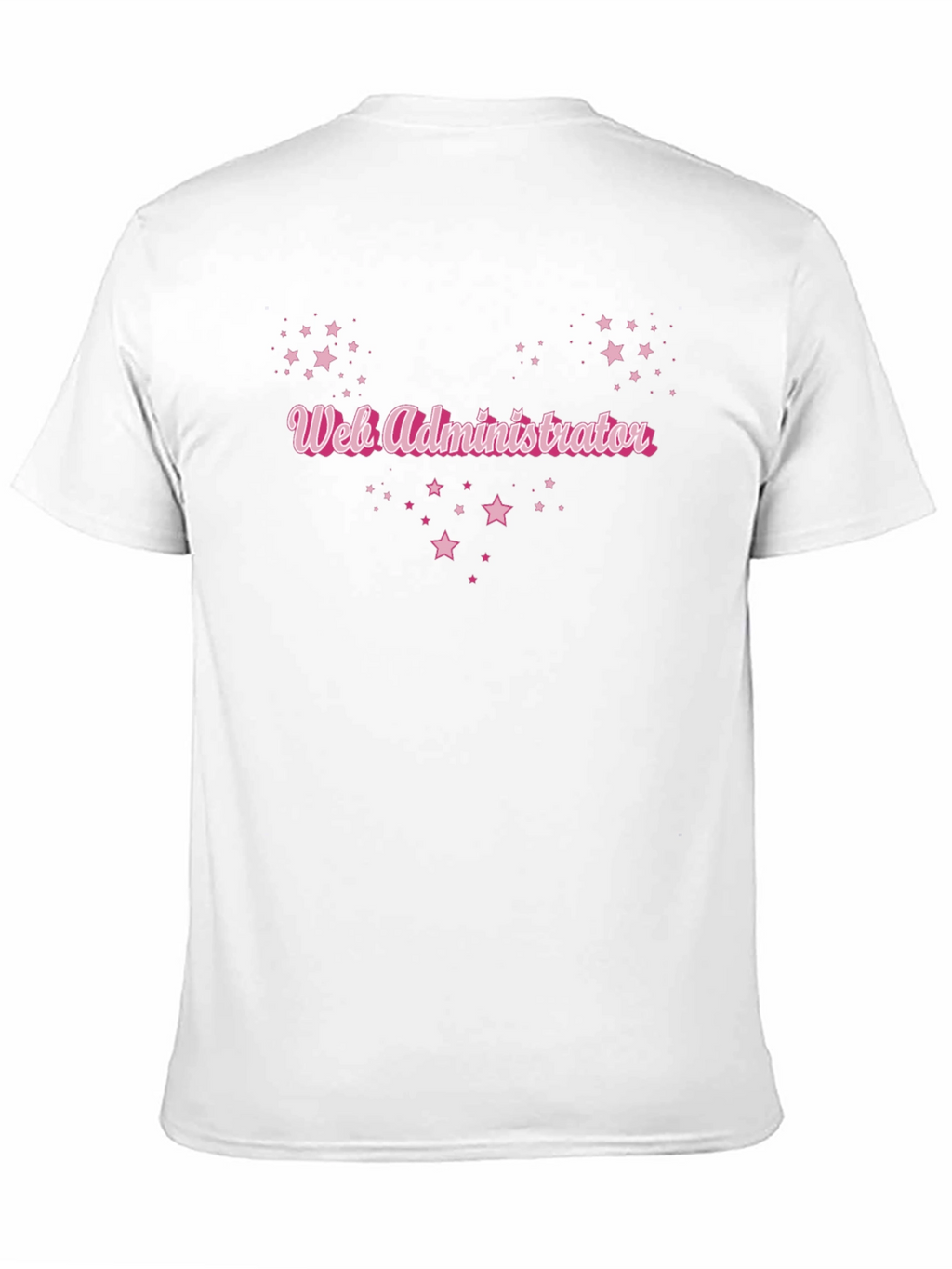 Web Administrator Starry Black T-Shirt
