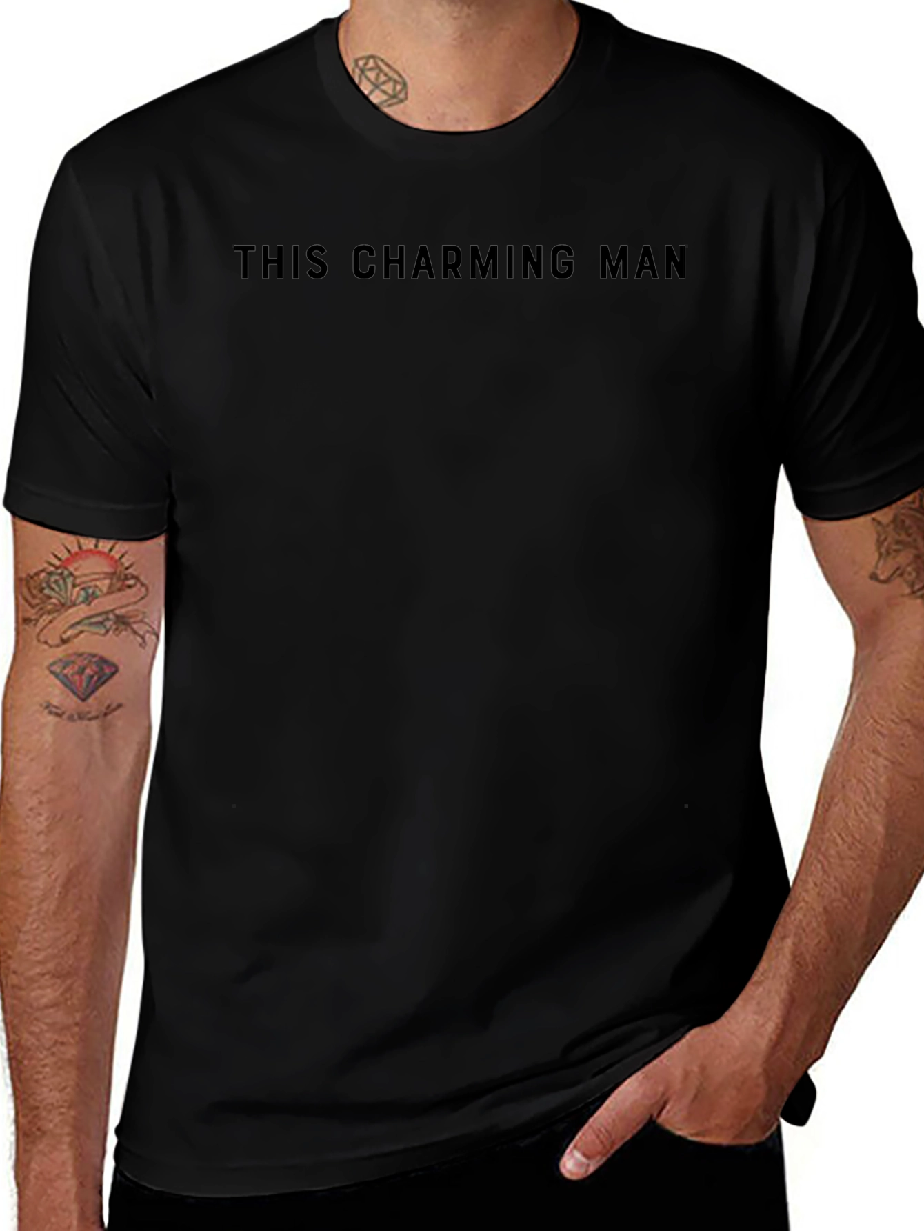 This Charming Man Black T-Shirt