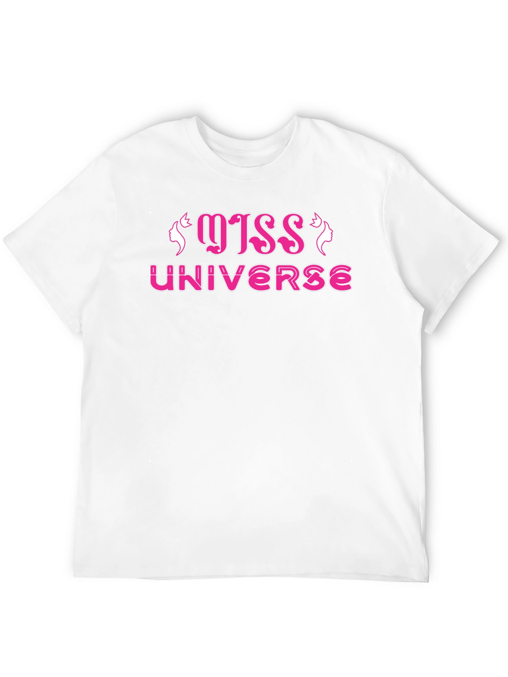 Miss Universe T-Shirt - Stylish Pink Design