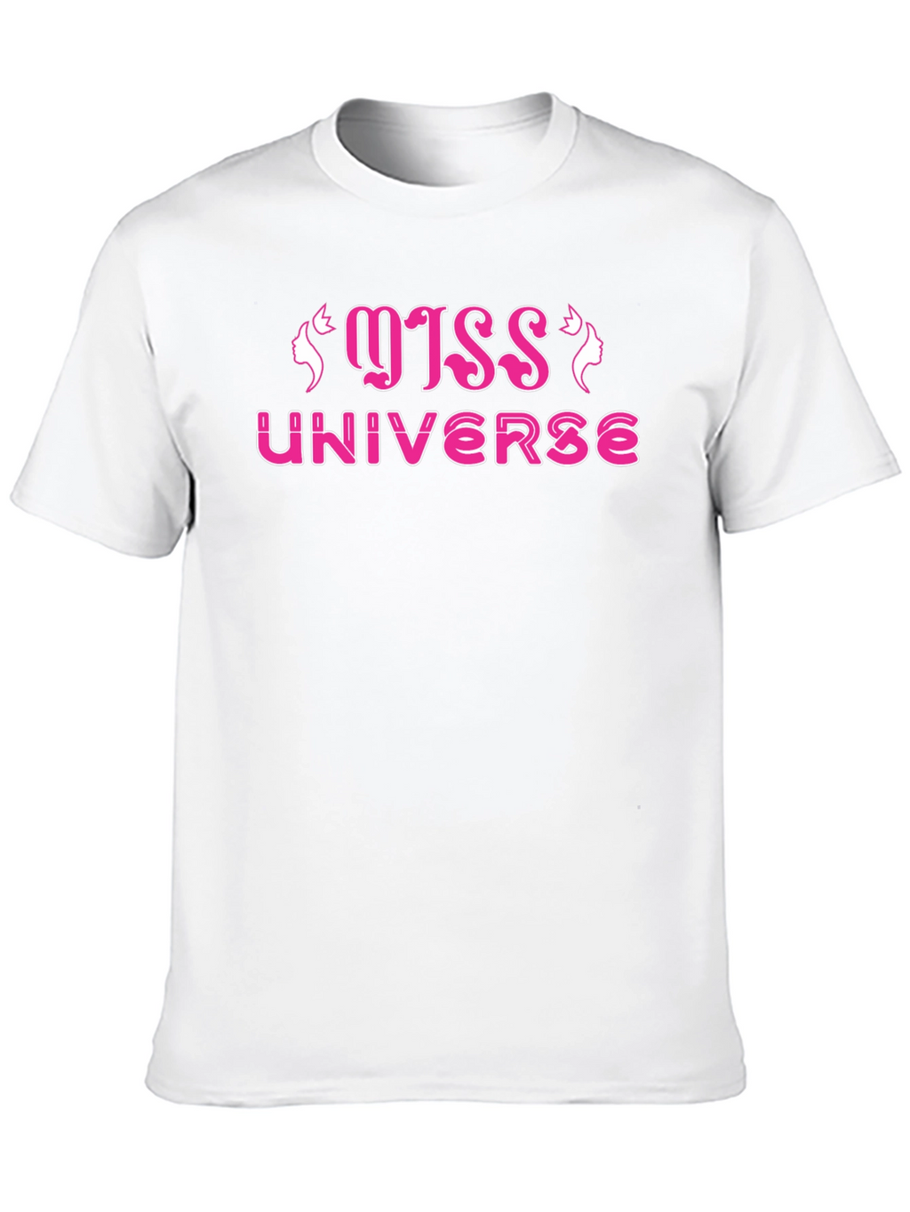 Miss Universe T-Shirt - Stylish Pink Design