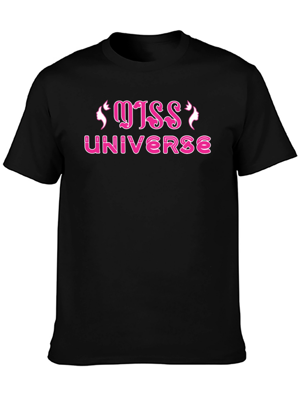 Miss Universe T-Shirt - Stylish Pink Design