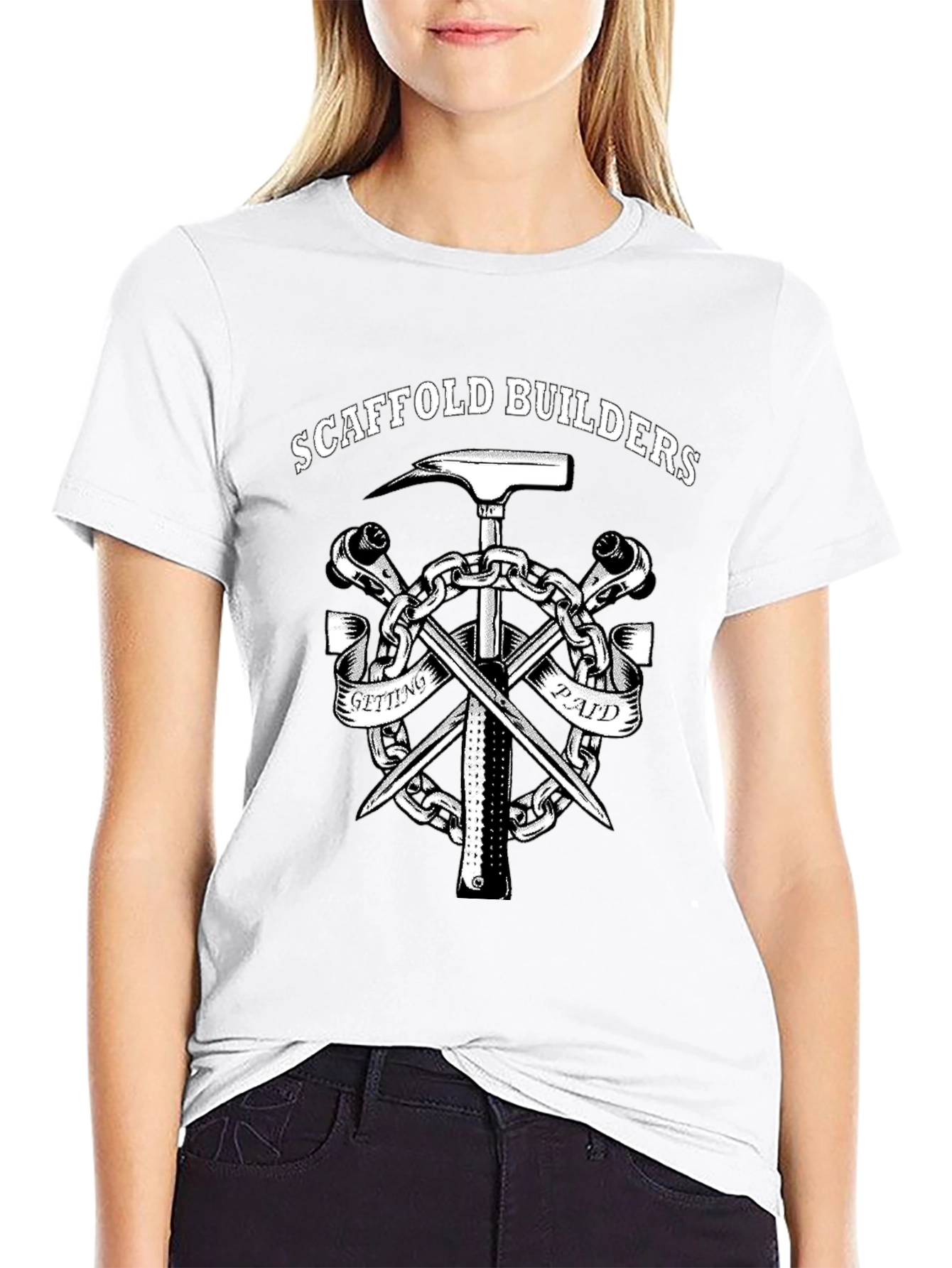 Scaffold Builders T-Shirt - Getting Paid Workwear