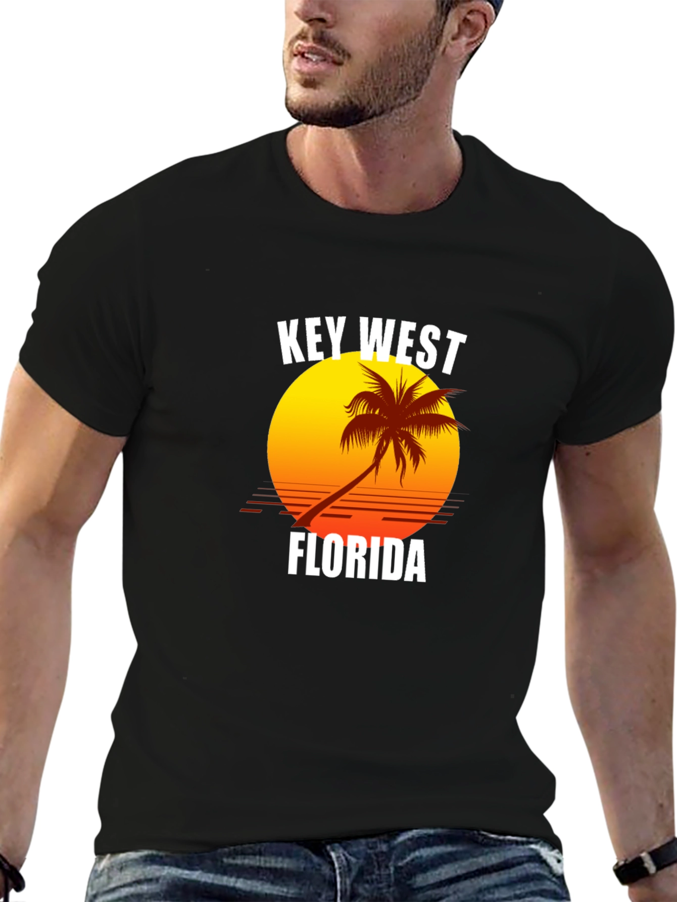 Key West Florida Palm Tree T-Shirt