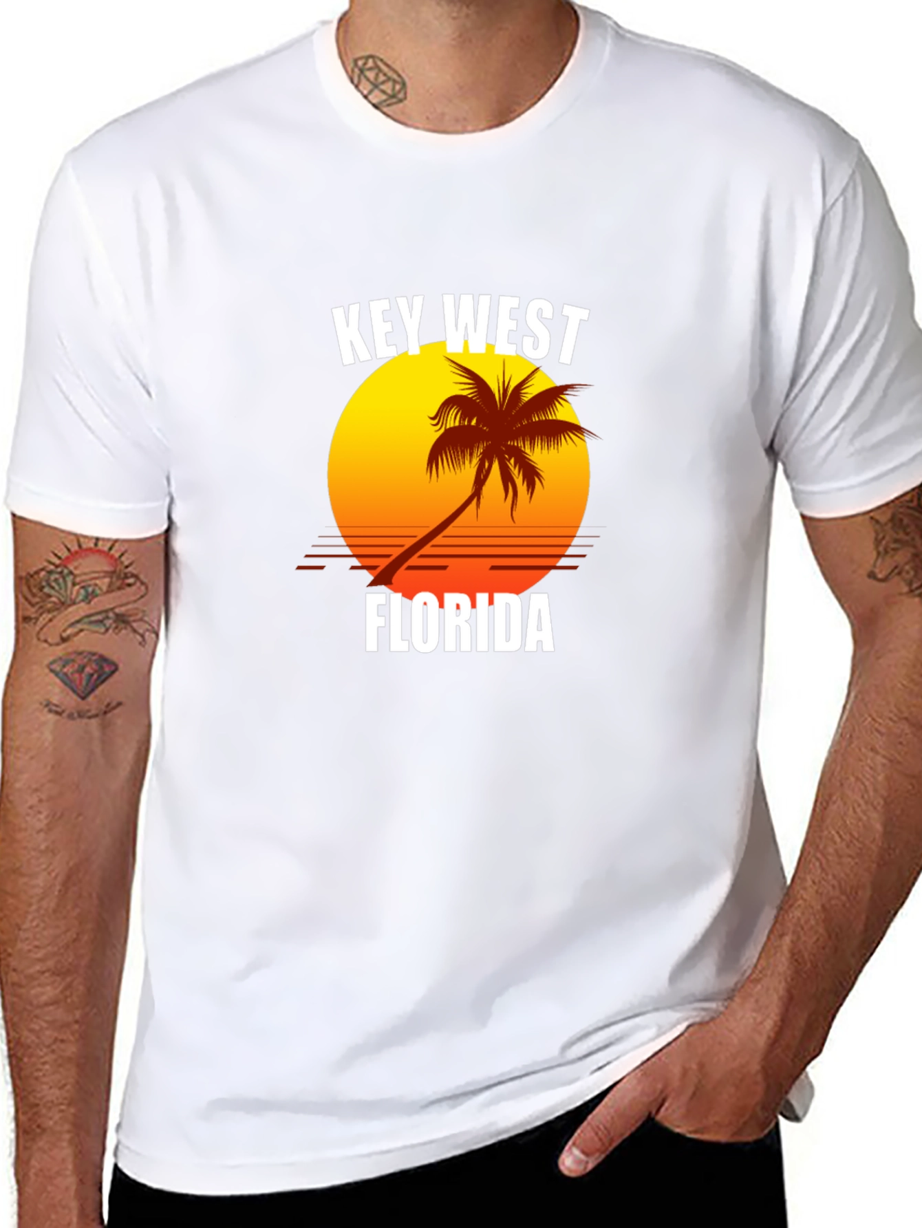 Key West Florida Palm Tree T-Shirt