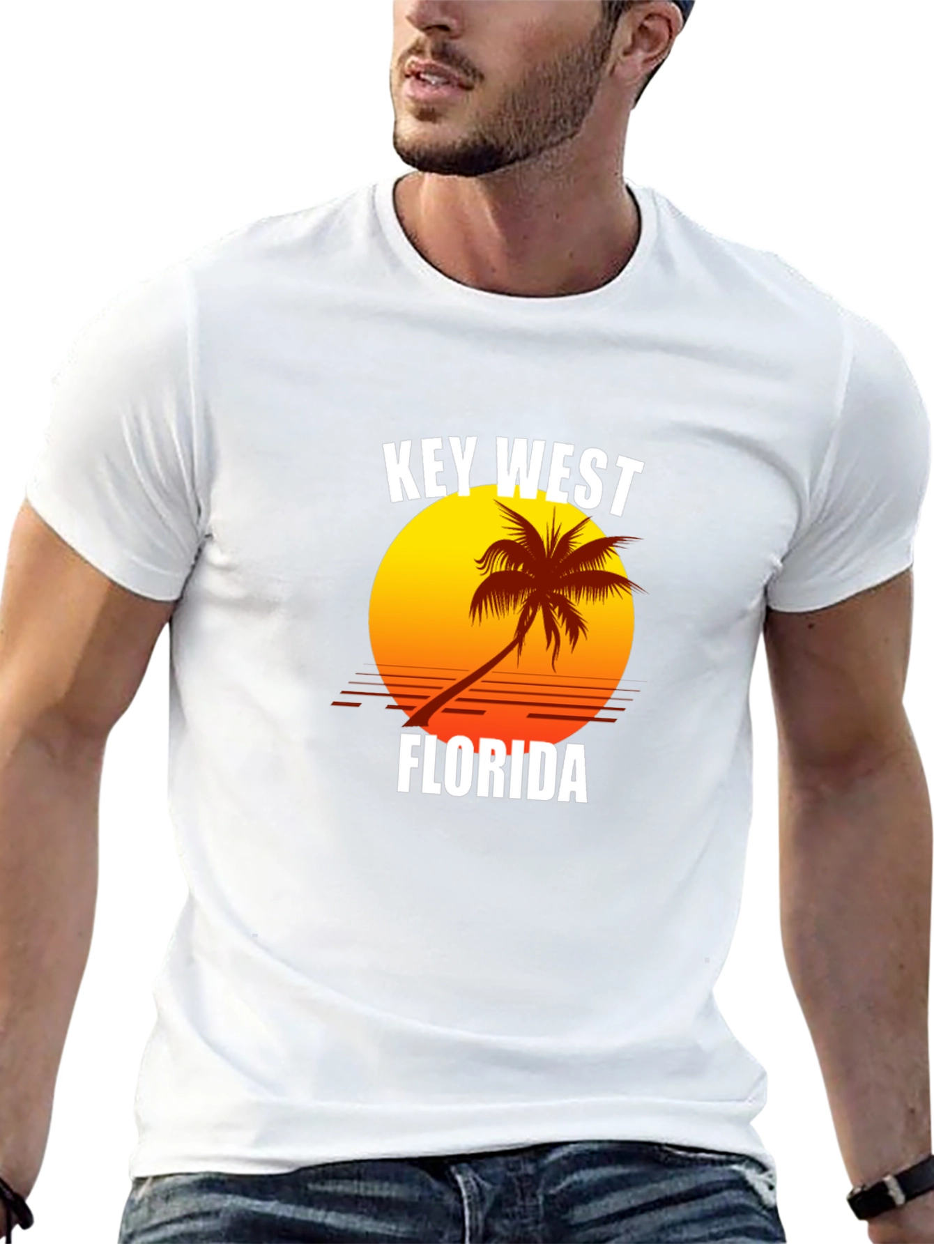 Key West Florida Palm Tree T-Shirt