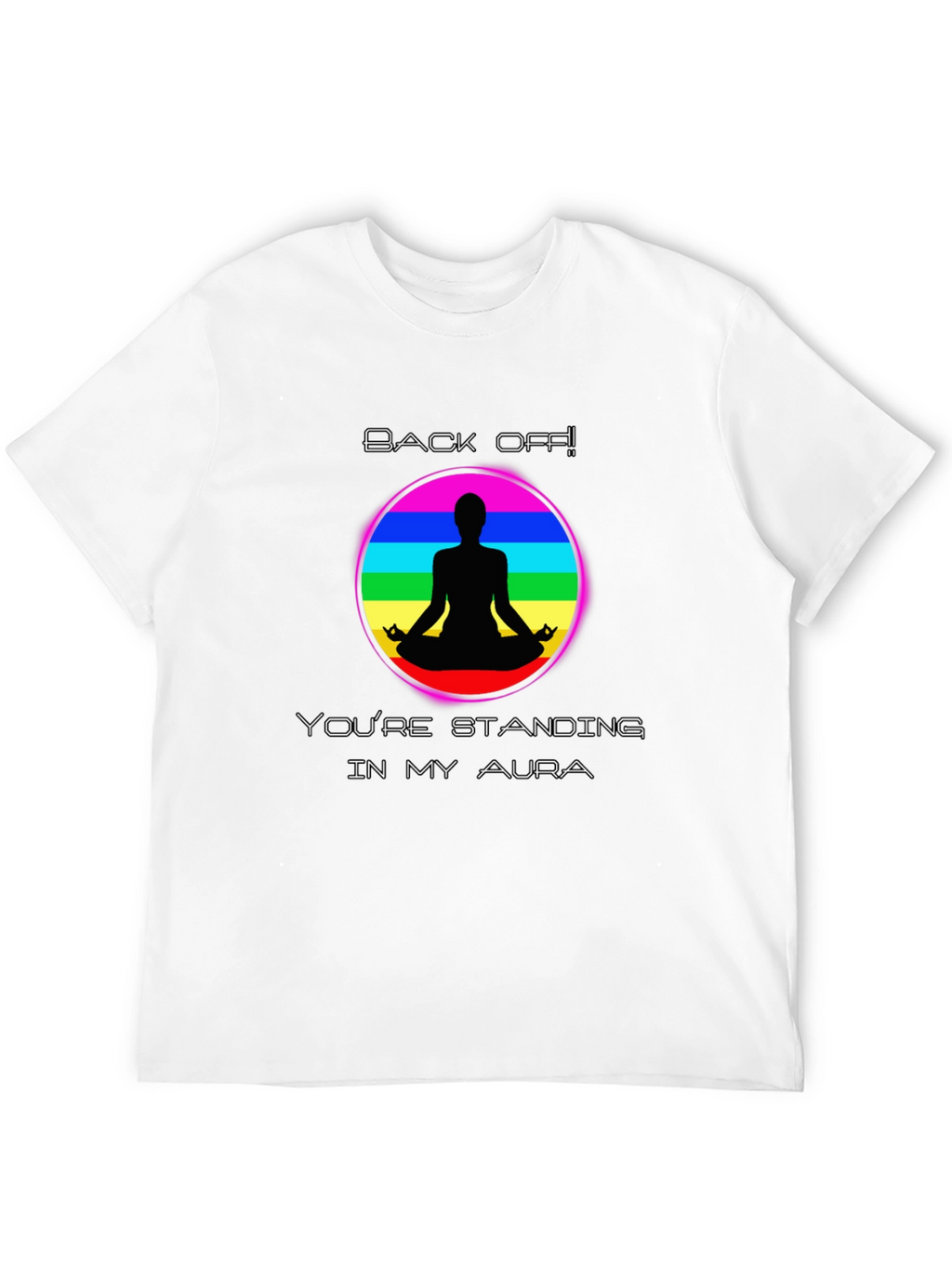 Aura Yoga Meditation Graphic T-Shirt