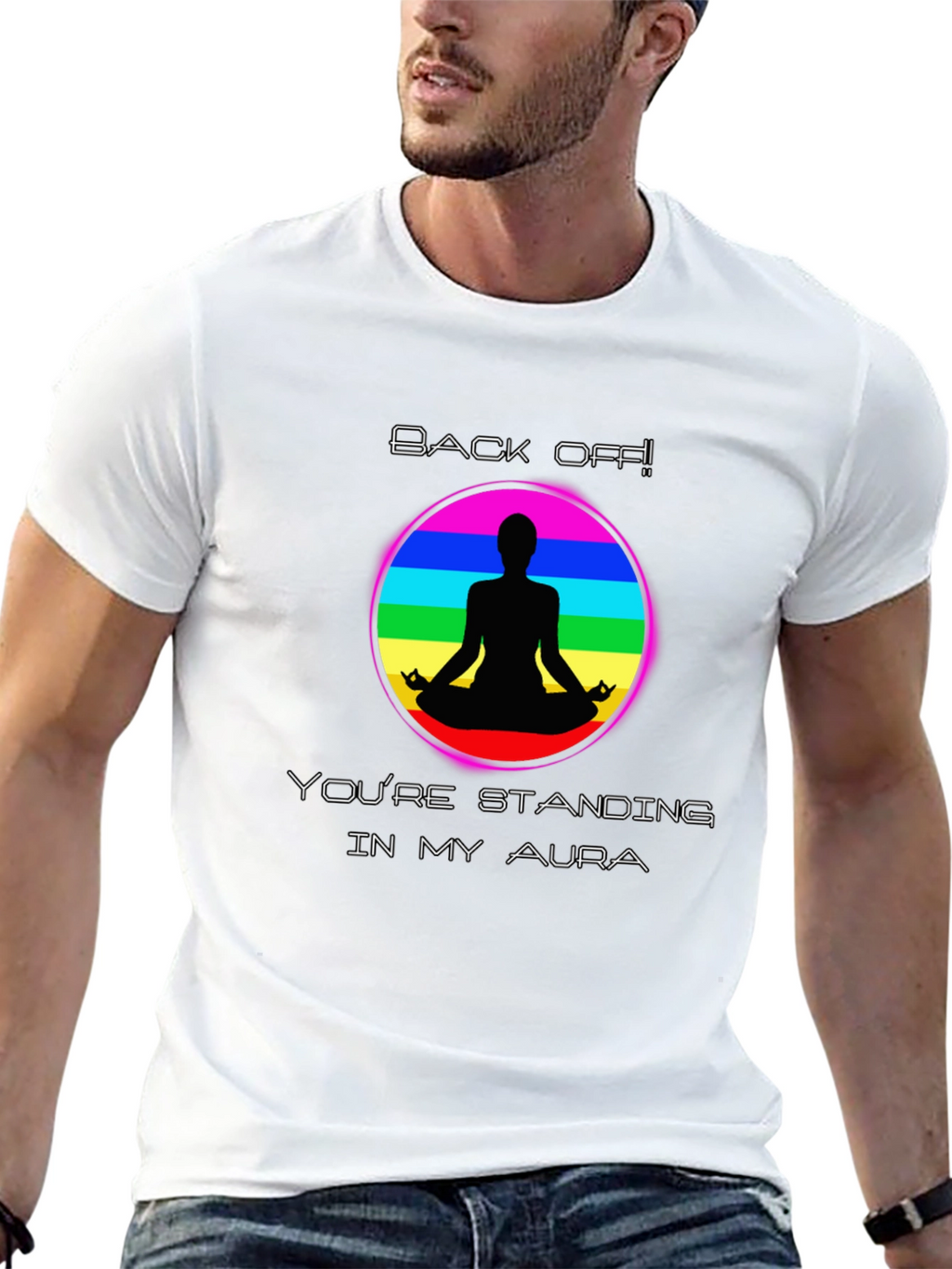 Aura Yoga Meditation Graphic T-Shirt
