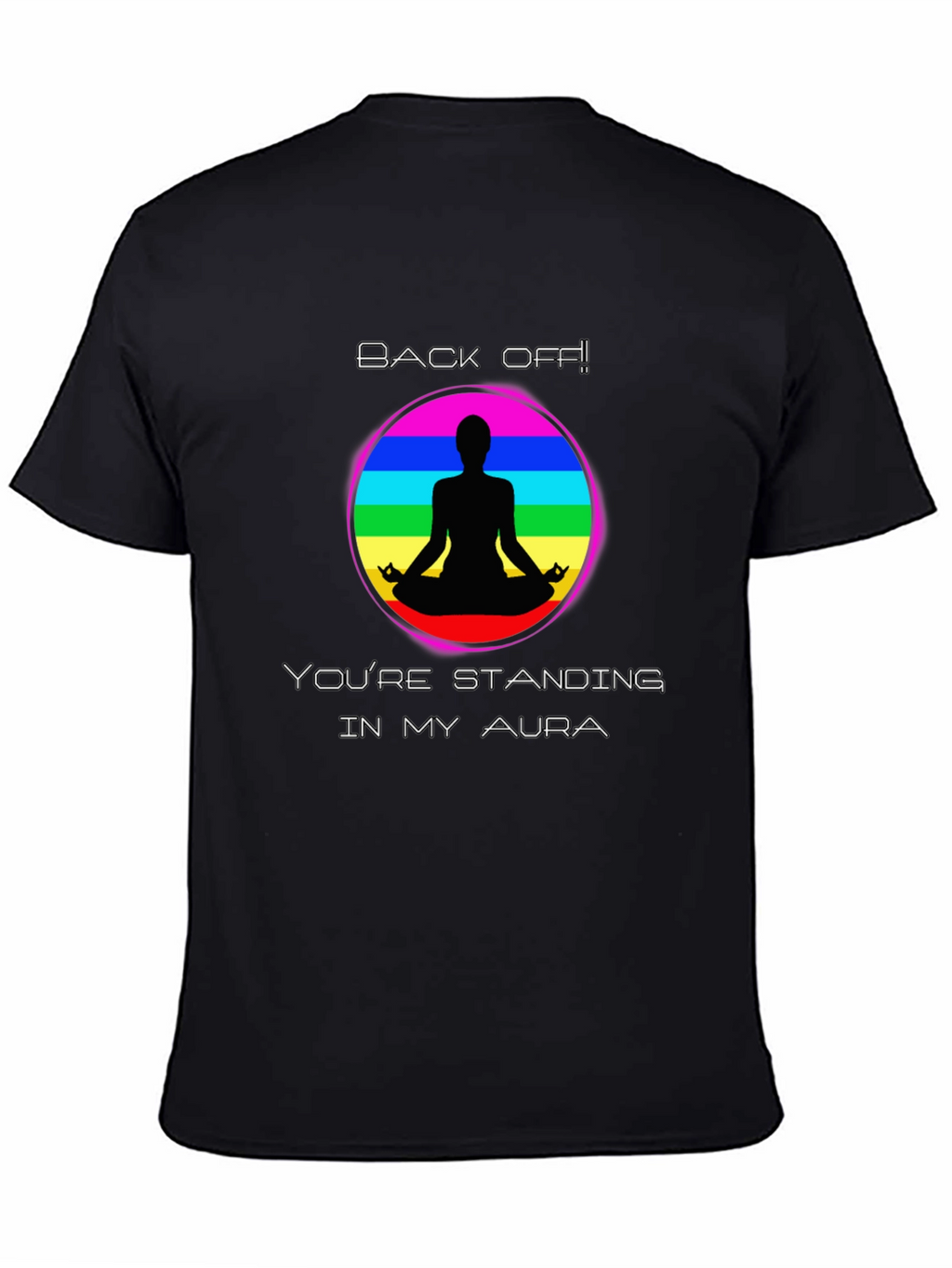 Aura Yoga Meditation Graphic T-Shirt