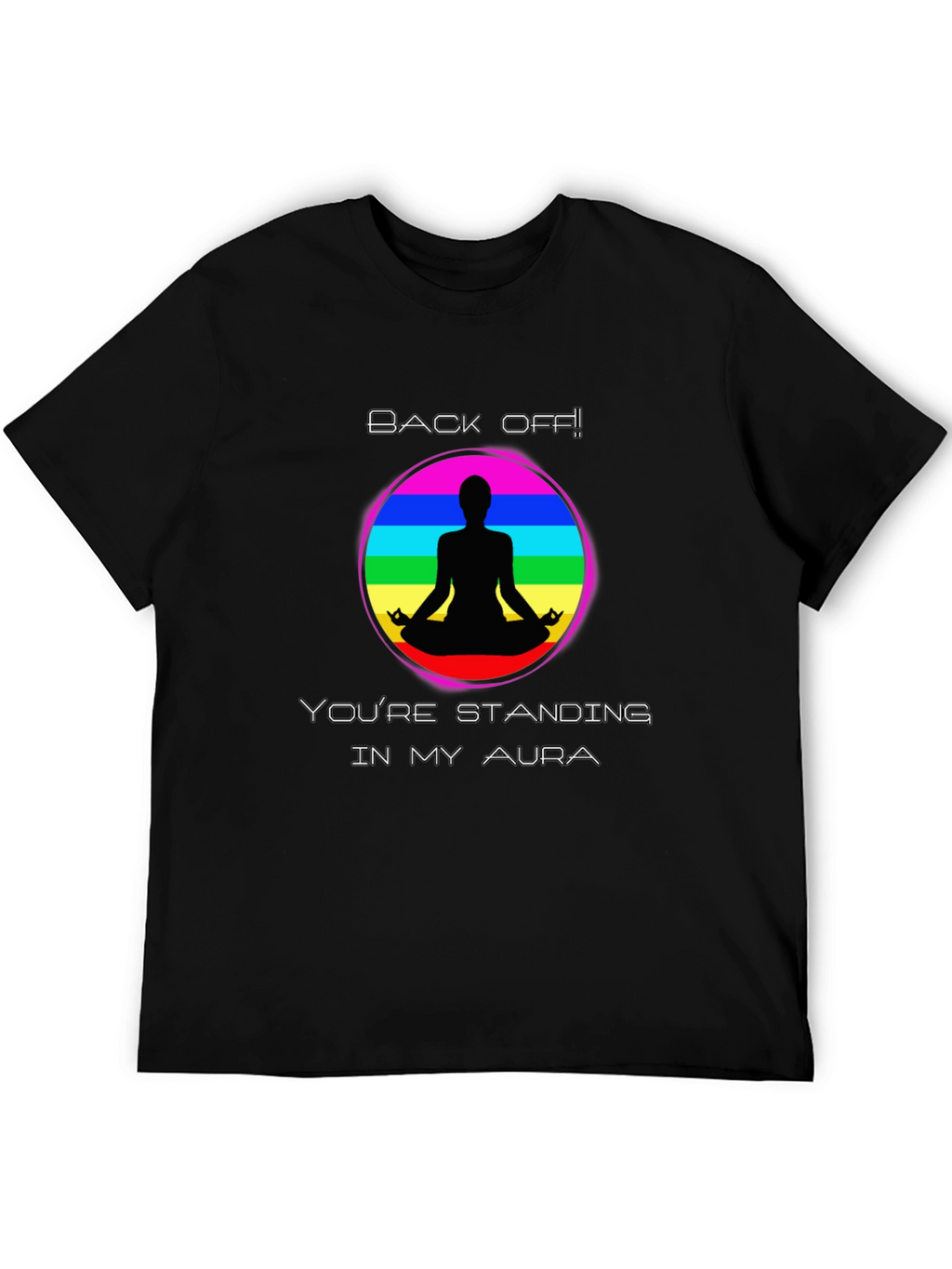 Aura Yoga Meditation Graphic T-Shirt