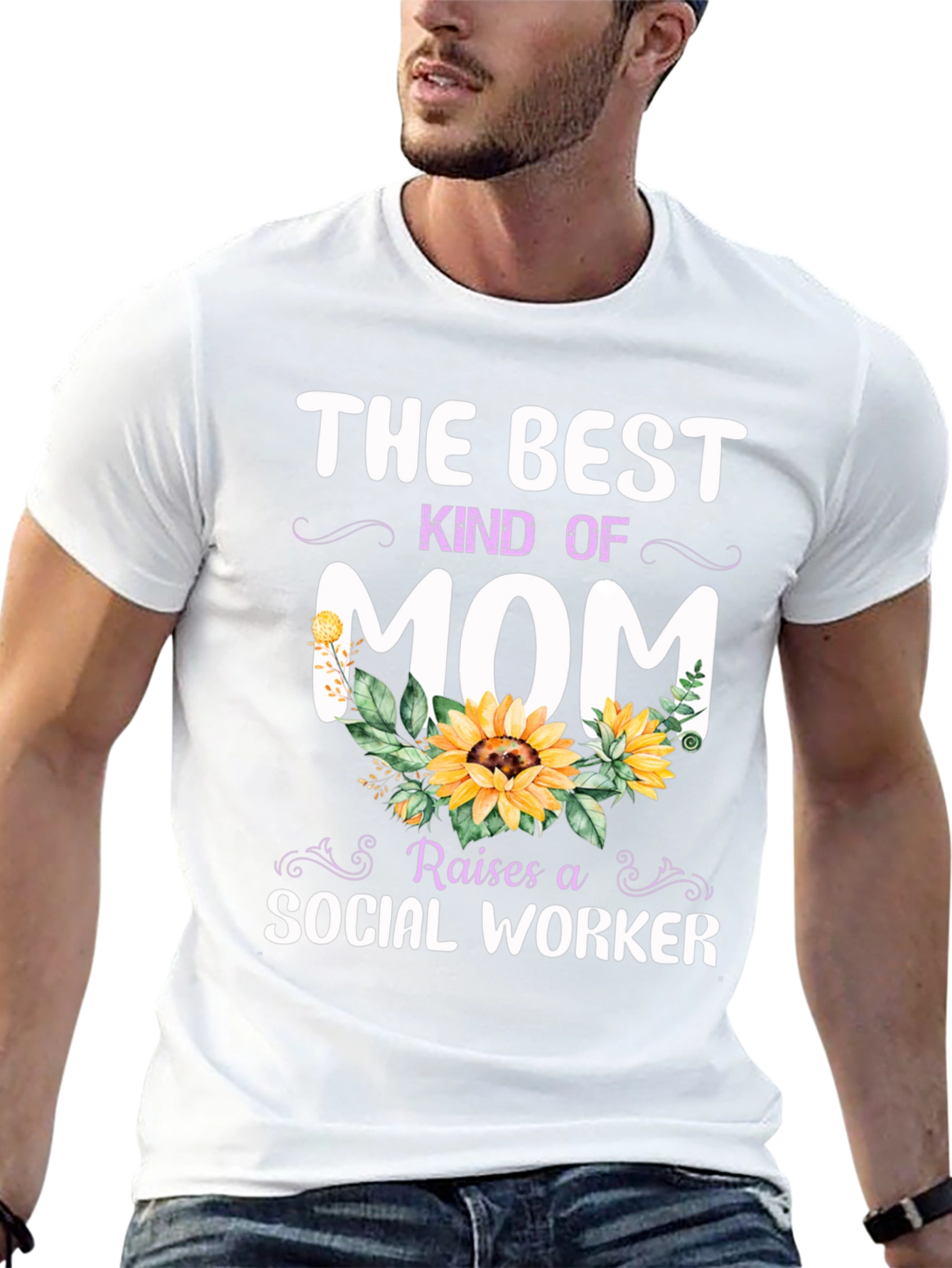 Best Kind of Mom Social Worker T-Shirt