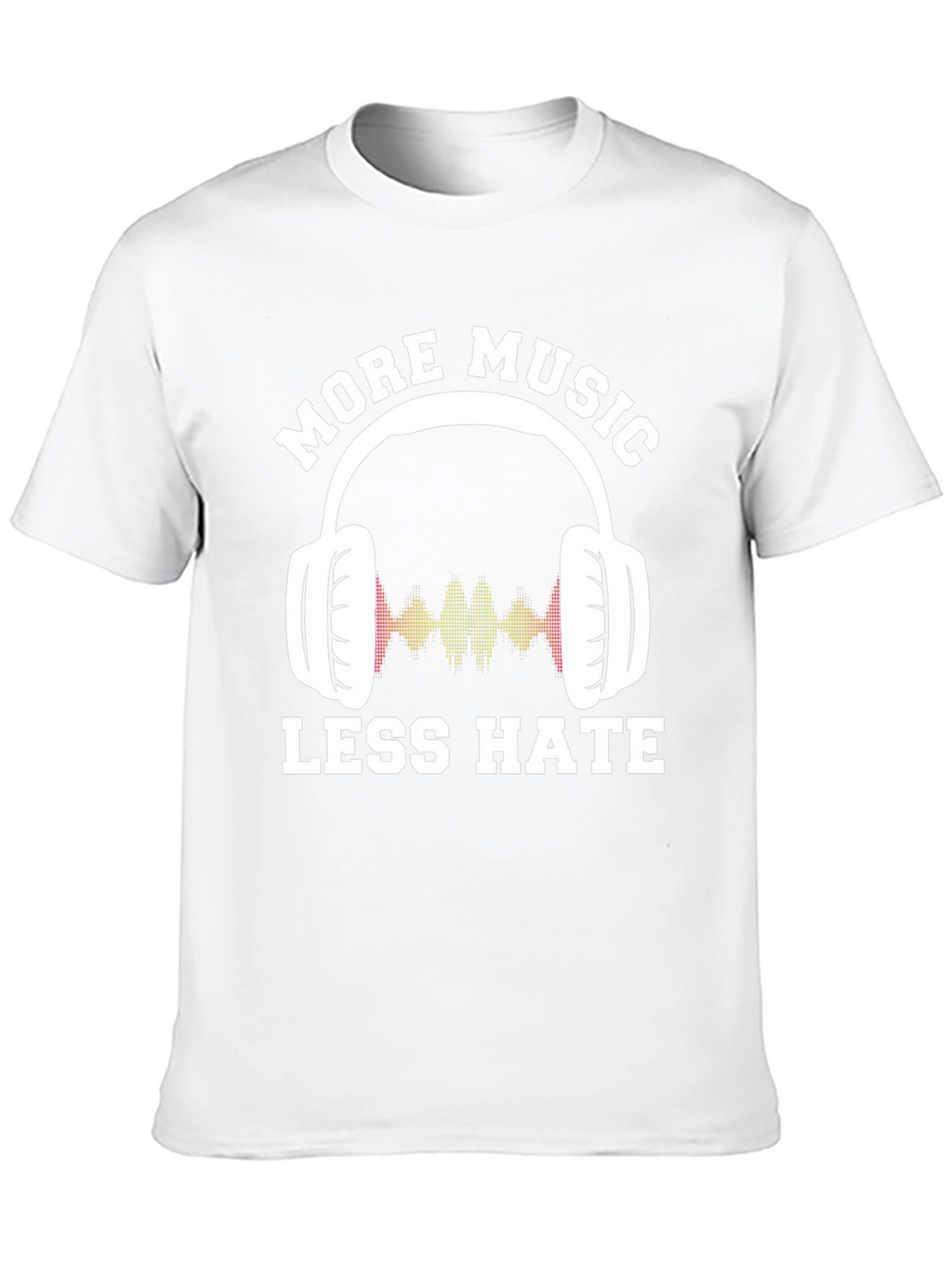 More Music Less Hate Graphic Tee